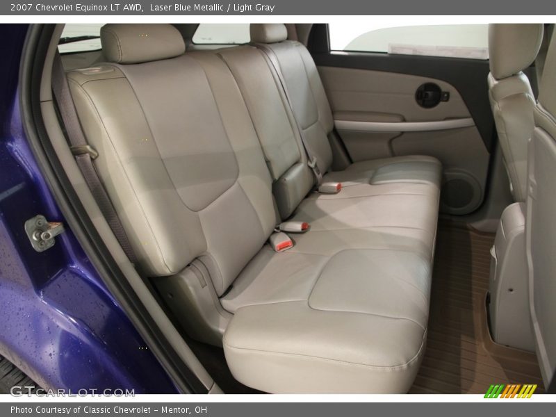Laser Blue Metallic / Light Gray 2007 Chevrolet Equinox LT AWD