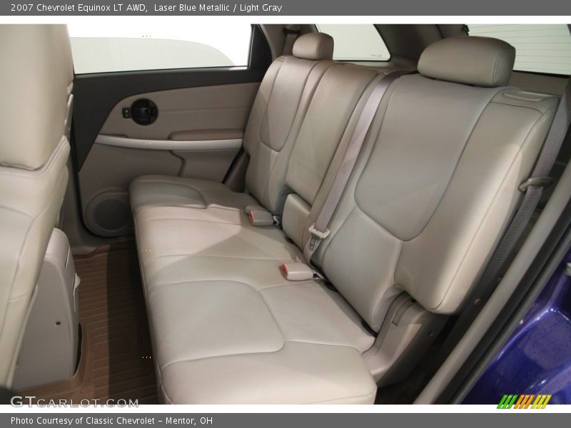Laser Blue Metallic / Light Gray 2007 Chevrolet Equinox LT AWD