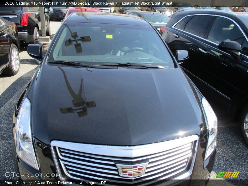 Black Raven / Platinum Jet Black/Light Wheat 2016 Cadillac XTS Vsport Platinum AWD Sedan