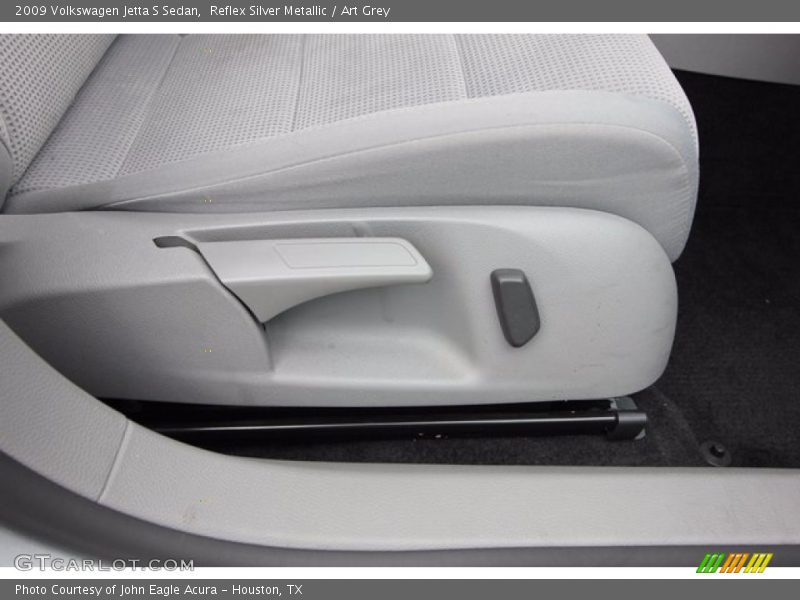 Reflex Silver Metallic / Art Grey 2009 Volkswagen Jetta S Sedan