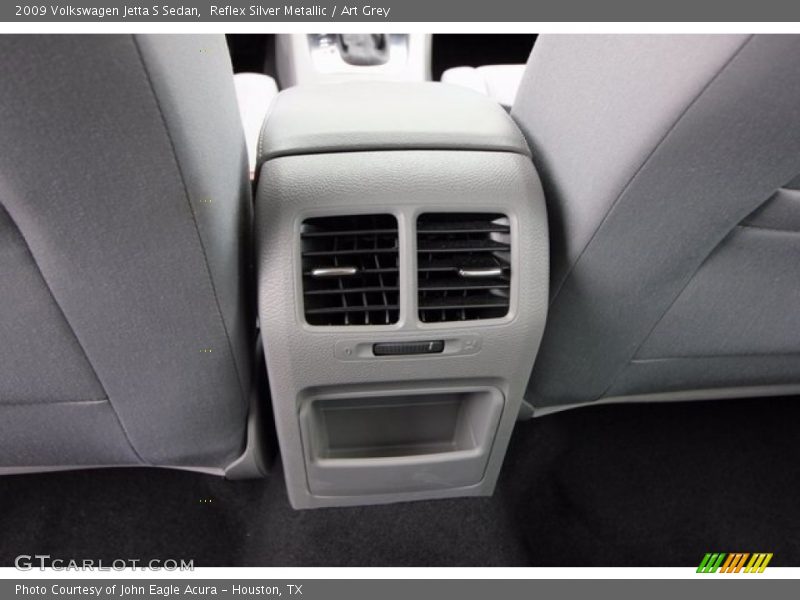 Reflex Silver Metallic / Art Grey 2009 Volkswagen Jetta S Sedan