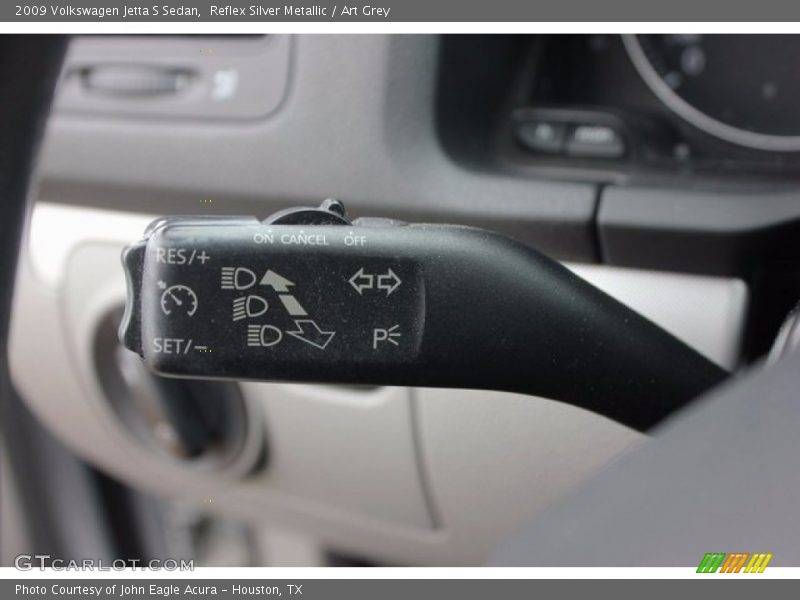 Reflex Silver Metallic / Art Grey 2009 Volkswagen Jetta S Sedan