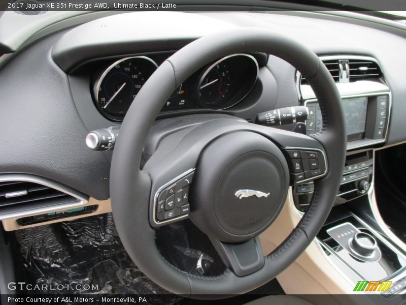 2017 XE 35t Prestige AWD Steering Wheel