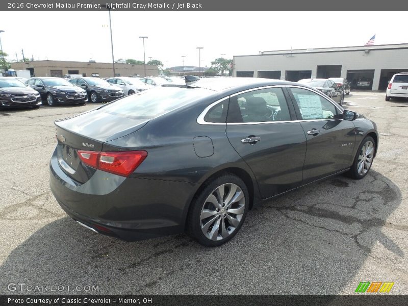 Nightfall Gray Metallic / Jet Black 2016 Chevrolet Malibu Premier