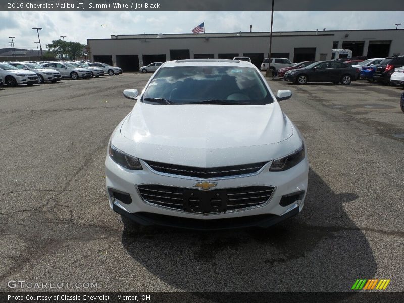 Summit White / Jet Black 2016 Chevrolet Malibu LT