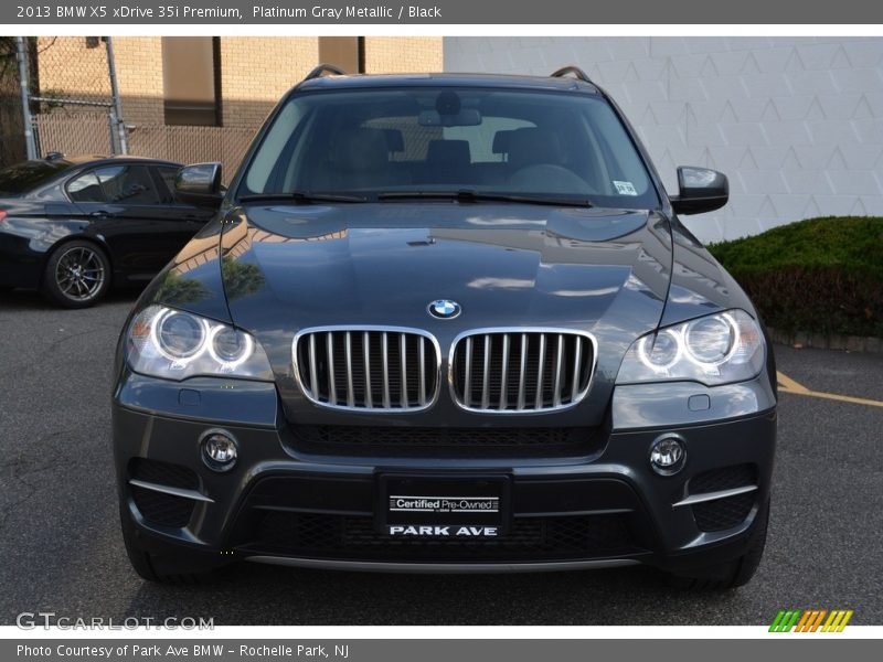 Platinum Gray Metallic / Black 2013 BMW X5 xDrive 35i Premium