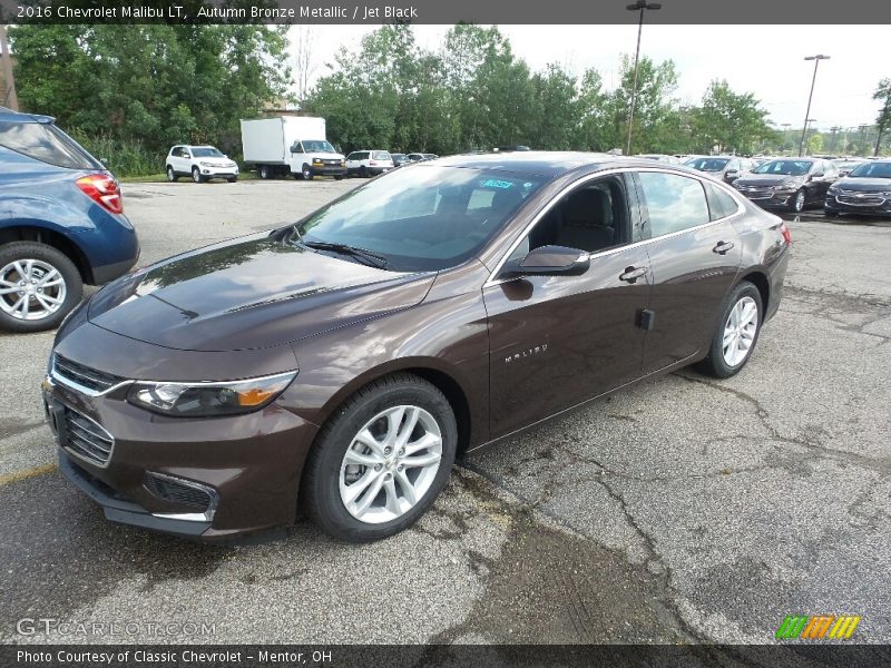 Autumn Bronze Metallic / Jet Black 2016 Chevrolet Malibu LT