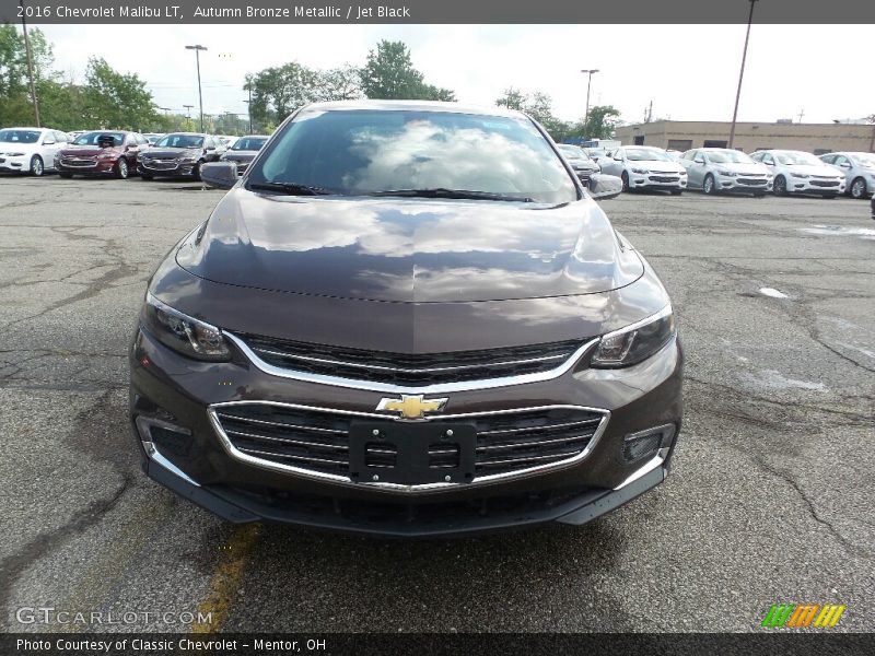 Autumn Bronze Metallic / Jet Black 2016 Chevrolet Malibu LT