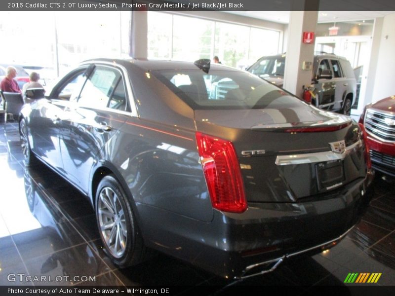 Phantom Gray Metallic / Jet Black/Jet Black 2016 Cadillac CTS 2.0T Luxury Sedan