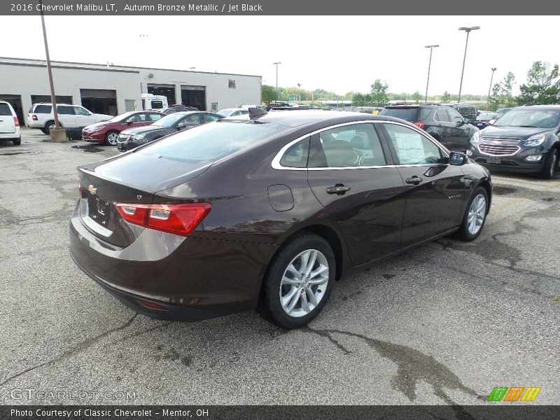 Autumn Bronze Metallic / Jet Black 2016 Chevrolet Malibu LT