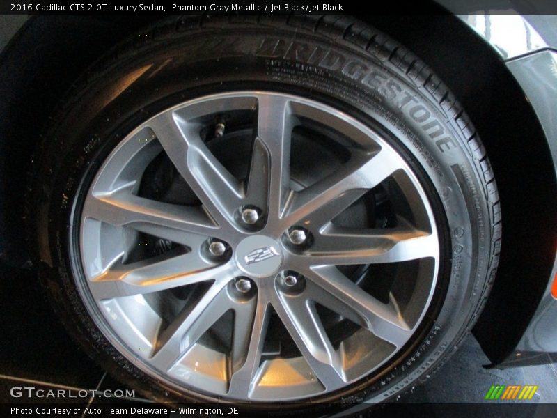 Phantom Gray Metallic / Jet Black/Jet Black 2016 Cadillac CTS 2.0T Luxury Sedan