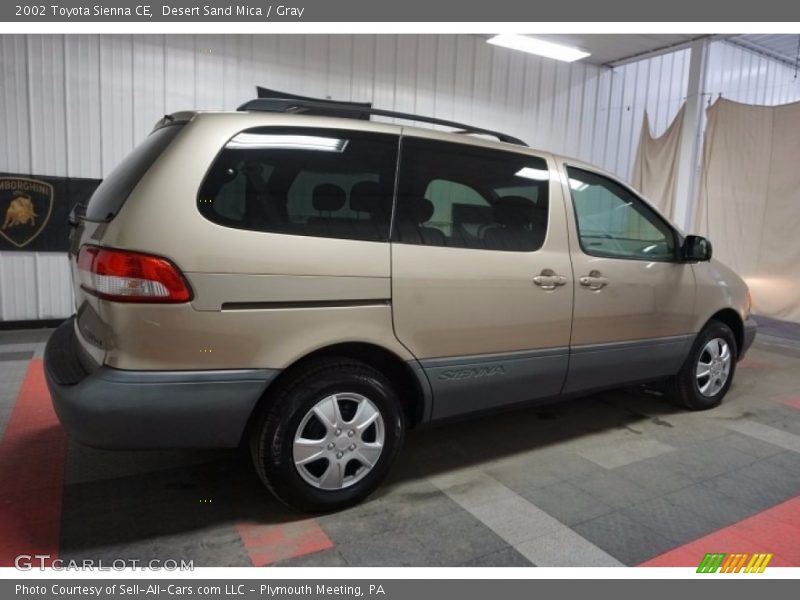 Desert Sand Mica / Gray 2002 Toyota Sienna CE