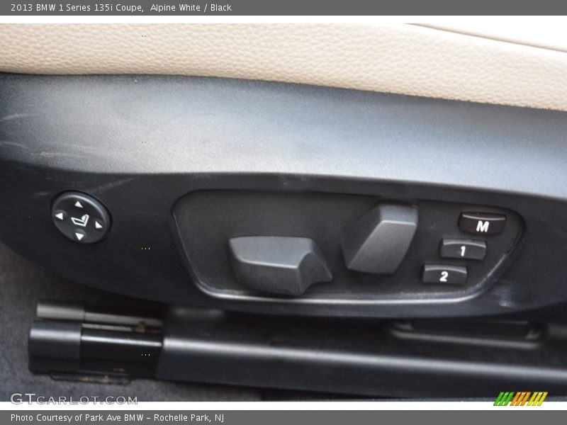 Alpine White / Black 2013 BMW 1 Series 135i Coupe