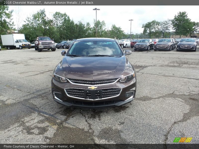 Autumn Bronze Metallic / Jet Black 2016 Chevrolet Malibu LT