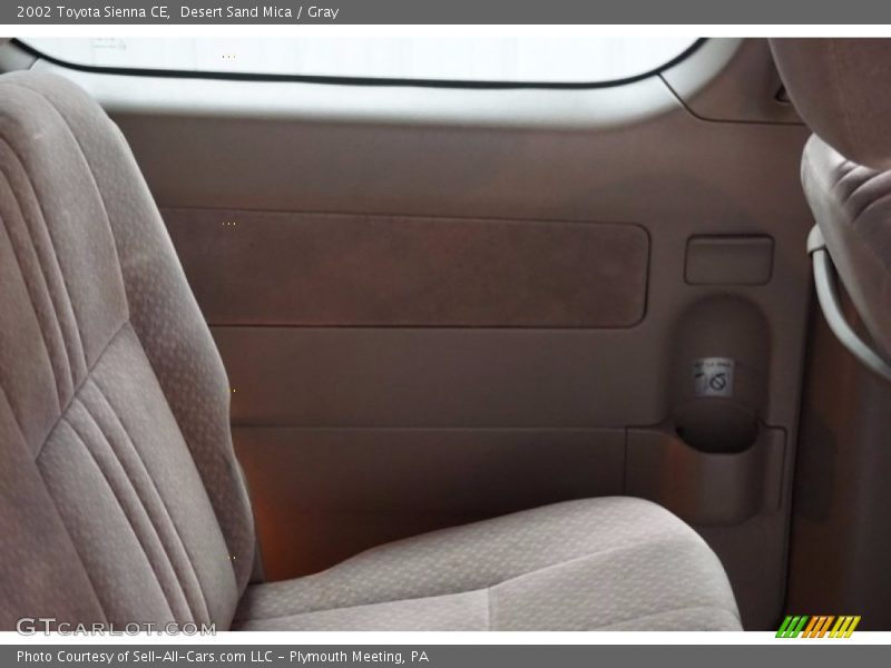 Desert Sand Mica / Gray 2002 Toyota Sienna CE
