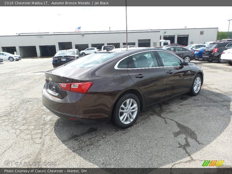 Autumn Bronze Metallic / Jet Black 2016 Chevrolet Malibu LT