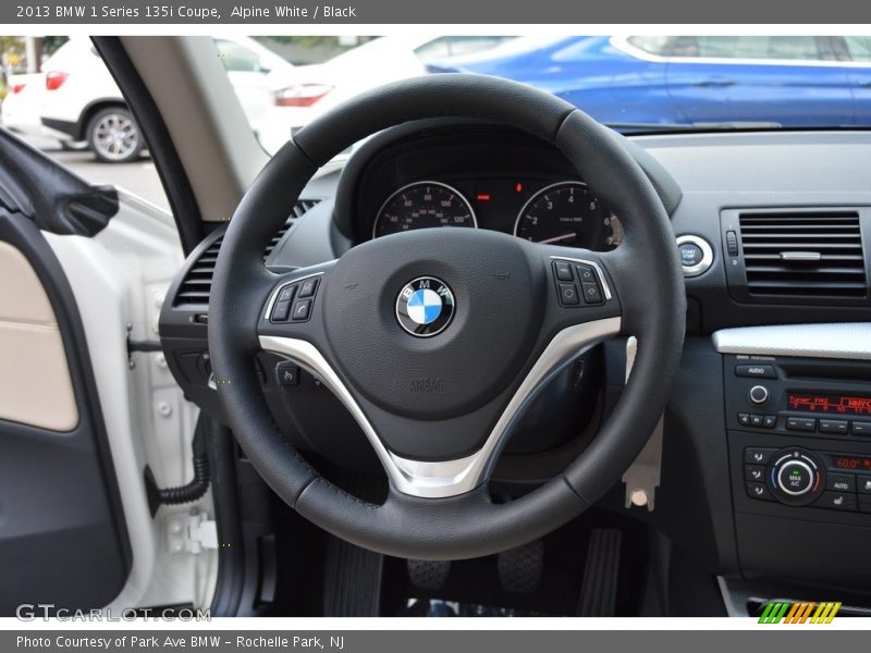 Alpine White / Black 2013 BMW 1 Series 135i Coupe