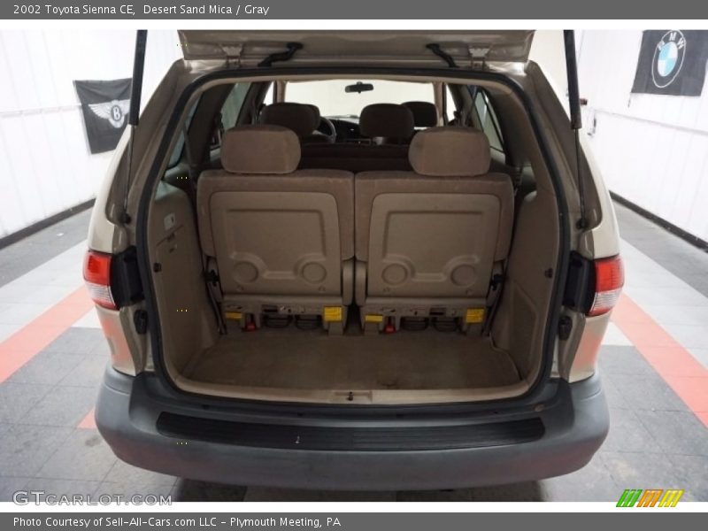 Desert Sand Mica / Gray 2002 Toyota Sienna CE