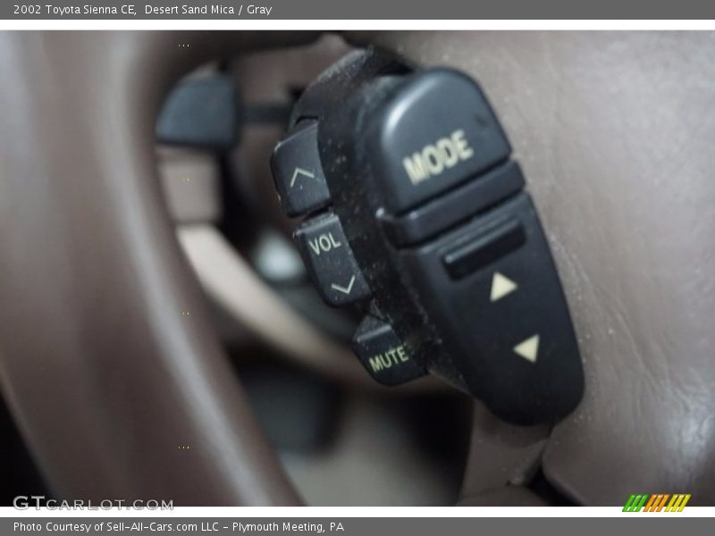 Desert Sand Mica / Gray 2002 Toyota Sienna CE