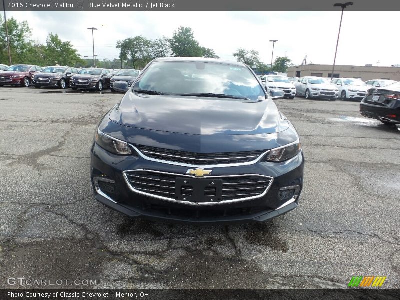 Blue Velvet Metallic / Jet Black 2016 Chevrolet Malibu LT