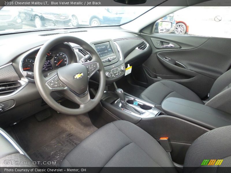 Blue Velvet Metallic / Jet Black 2016 Chevrolet Malibu LT