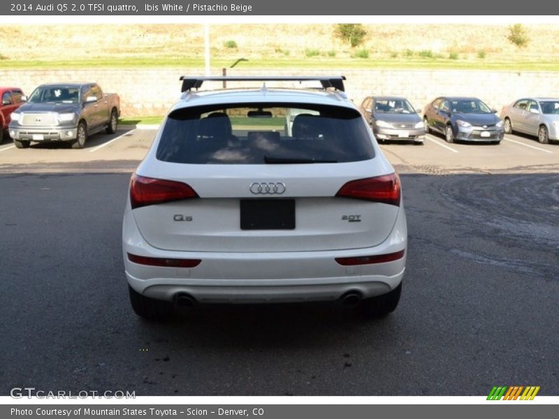 Ibis White / Pistachio Beige 2014 Audi Q5 2.0 TFSI quattro