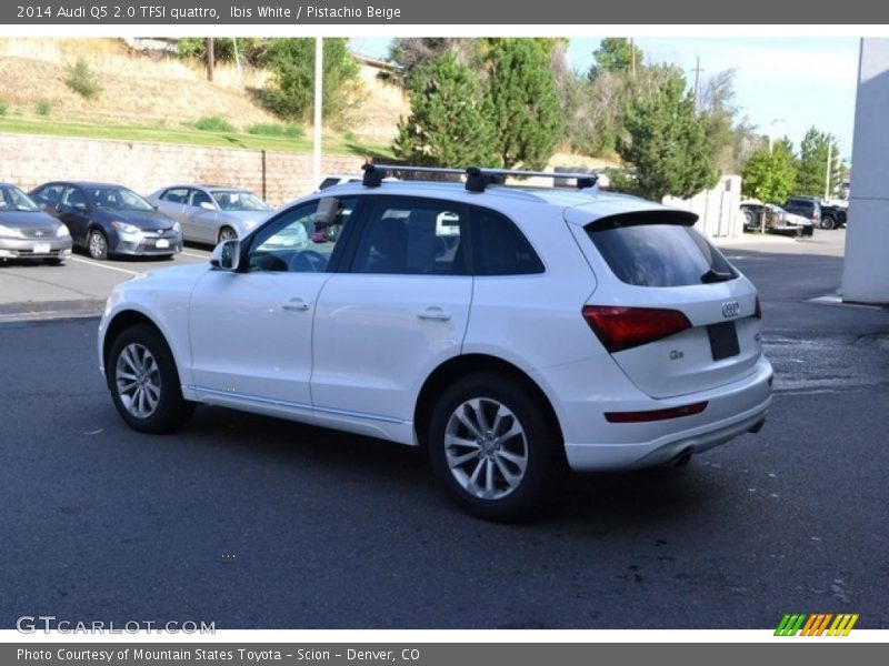 Ibis White / Pistachio Beige 2014 Audi Q5 2.0 TFSI quattro