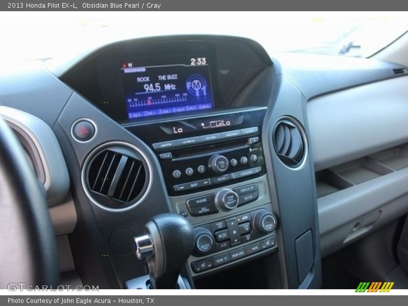 Obsidian Blue Pearl / Gray 2013 Honda Pilot EX-L