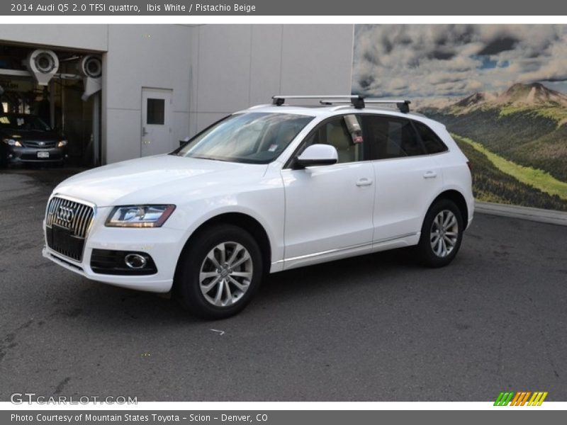 Ibis White / Pistachio Beige 2014 Audi Q5 2.0 TFSI quattro