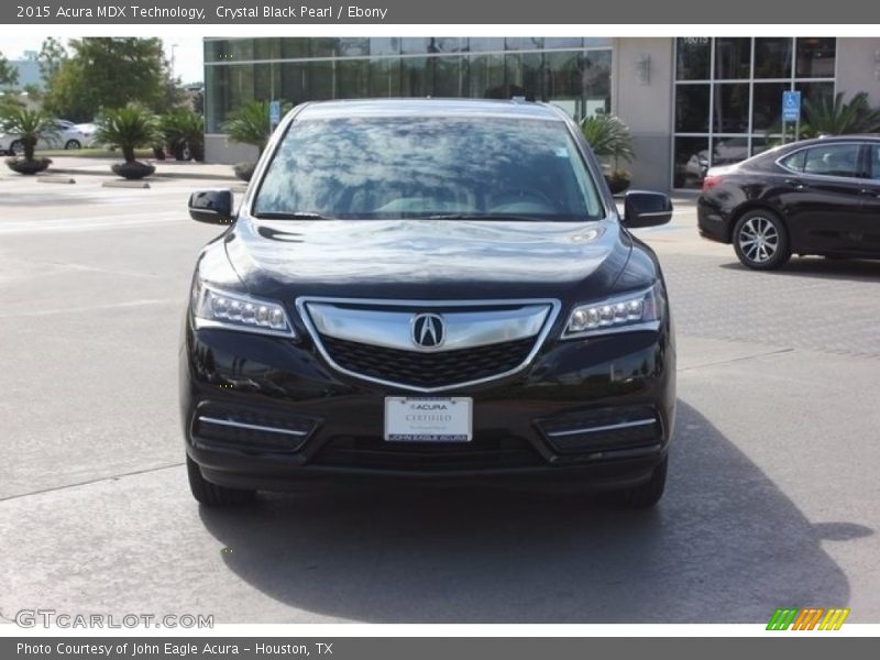 Crystal Black Pearl / Ebony 2015 Acura MDX Technology
