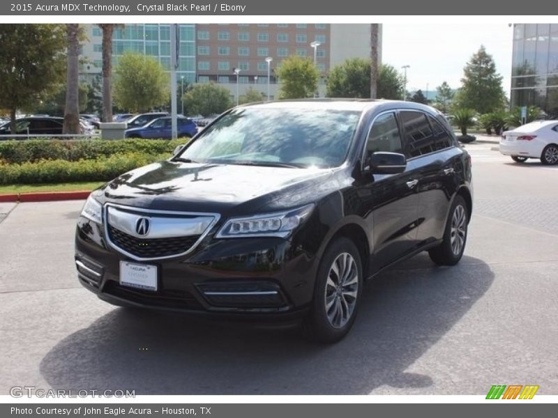 Crystal Black Pearl / Ebony 2015 Acura MDX Technology