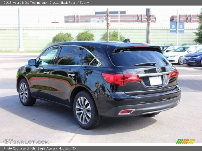 Crystal Black Pearl / Ebony 2015 Acura MDX Technology