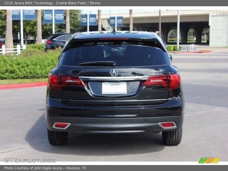 Crystal Black Pearl / Ebony 2015 Acura MDX Technology