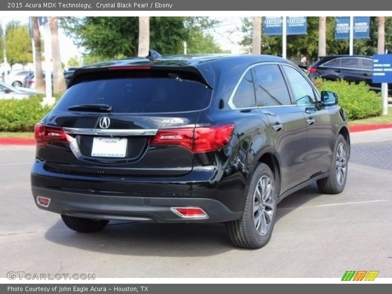 Crystal Black Pearl / Ebony 2015 Acura MDX Technology