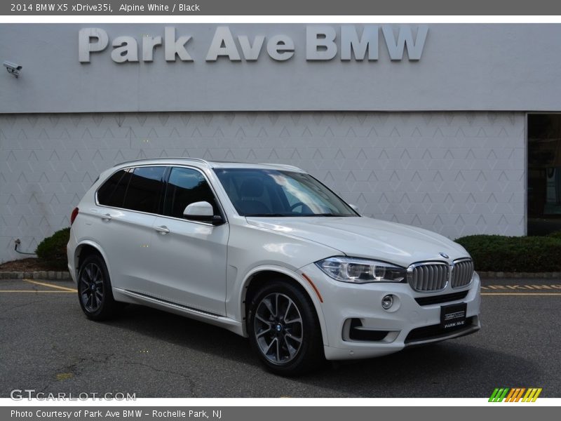 Alpine White / Black 2014 BMW X5 xDrive35i