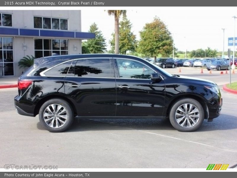 Crystal Black Pearl / Ebony 2015 Acura MDX Technology