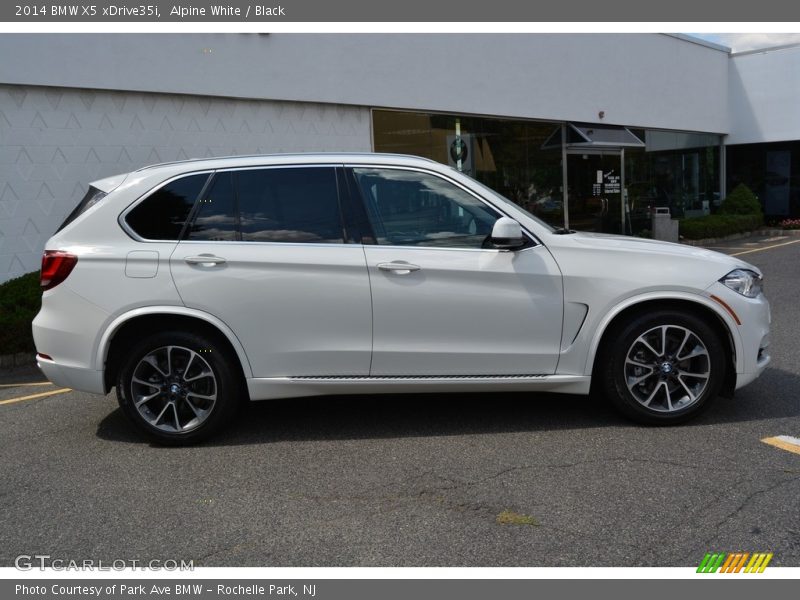 Alpine White / Black 2014 BMW X5 xDrive35i