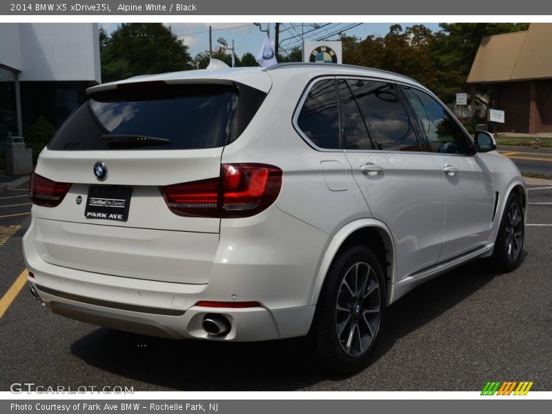 Alpine White / Black 2014 BMW X5 xDrive35i