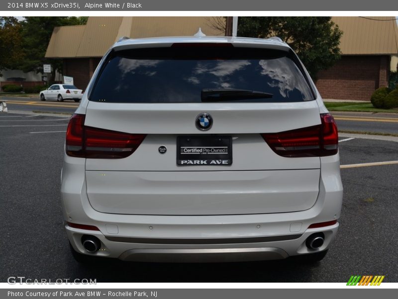 Alpine White / Black 2014 BMW X5 xDrive35i