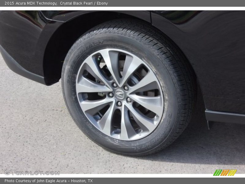 Crystal Black Pearl / Ebony 2015 Acura MDX Technology