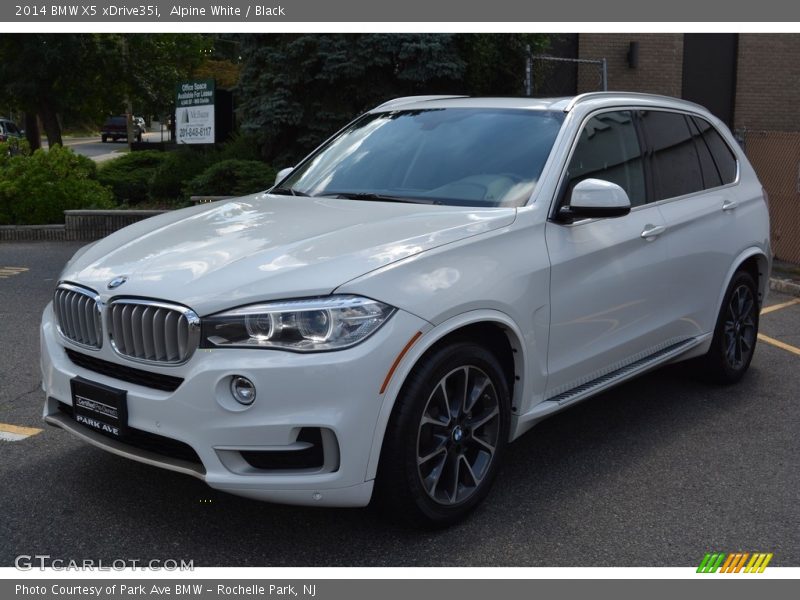 Alpine White / Black 2014 BMW X5 xDrive35i