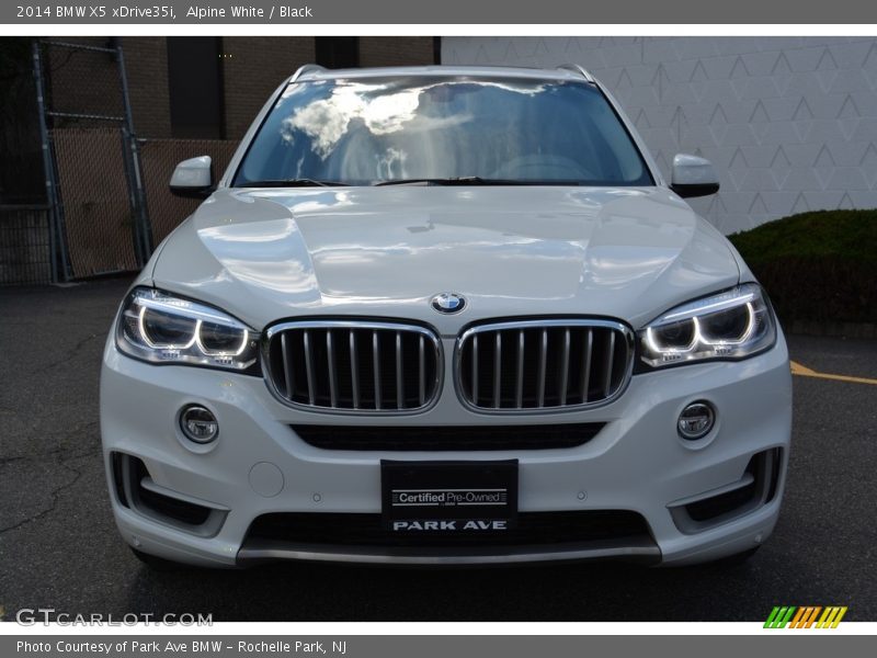 Alpine White / Black 2014 BMW X5 xDrive35i