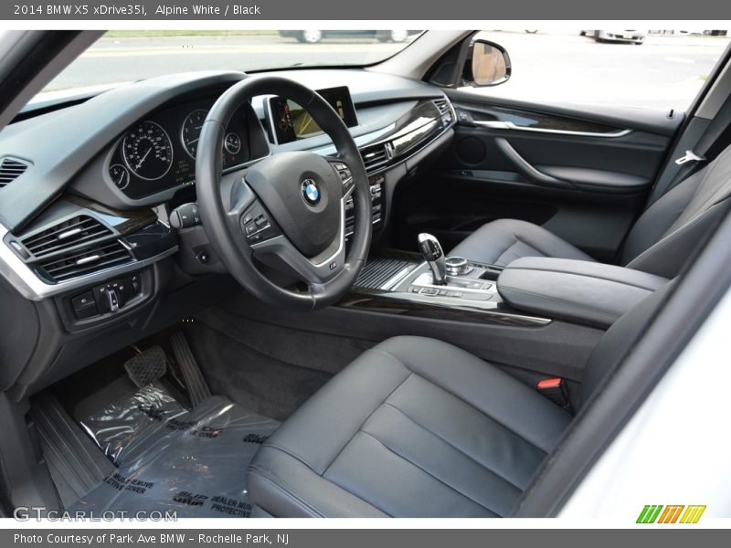 Alpine White / Black 2014 BMW X5 xDrive35i