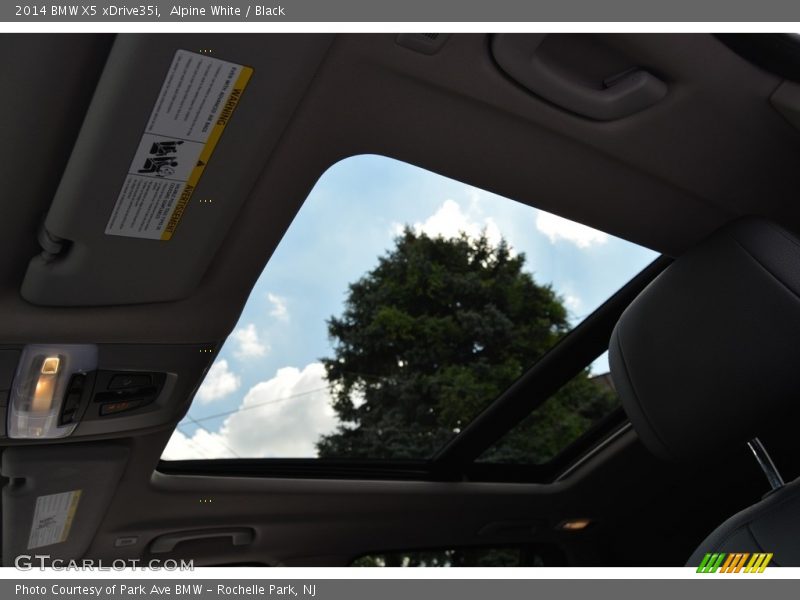 Alpine White / Black 2014 BMW X5 xDrive35i