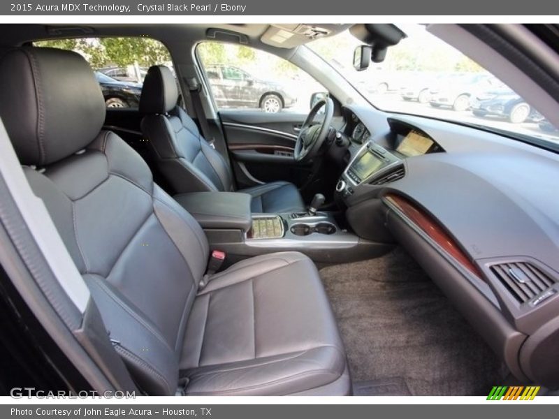 Crystal Black Pearl / Ebony 2015 Acura MDX Technology