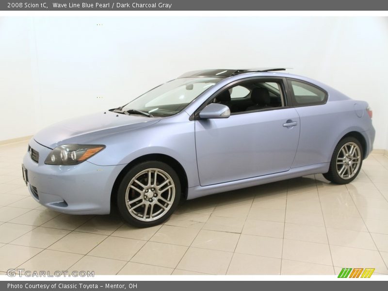 Wave Line Blue Pearl / Dark Charcoal Gray 2008 Scion tC