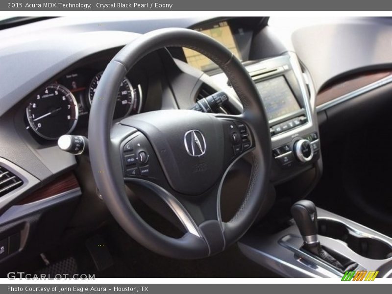 Crystal Black Pearl / Ebony 2015 Acura MDX Technology