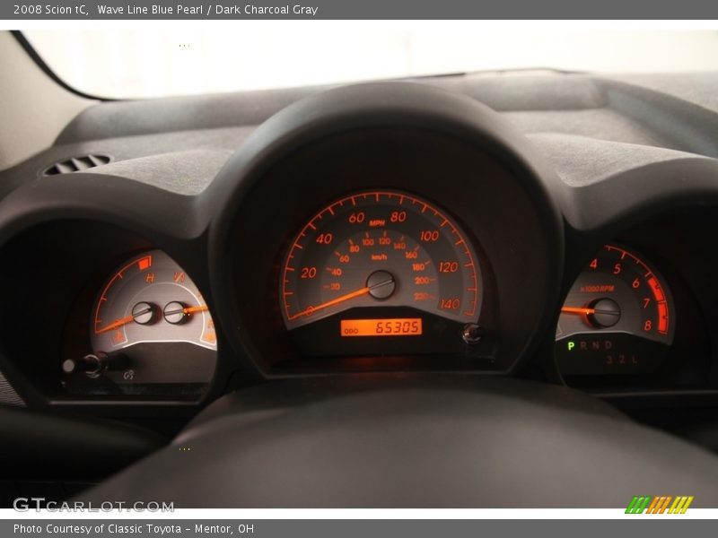 Wave Line Blue Pearl / Dark Charcoal Gray 2008 Scion tC