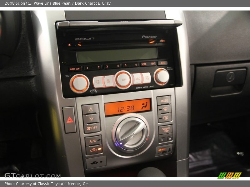 Wave Line Blue Pearl / Dark Charcoal Gray 2008 Scion tC
