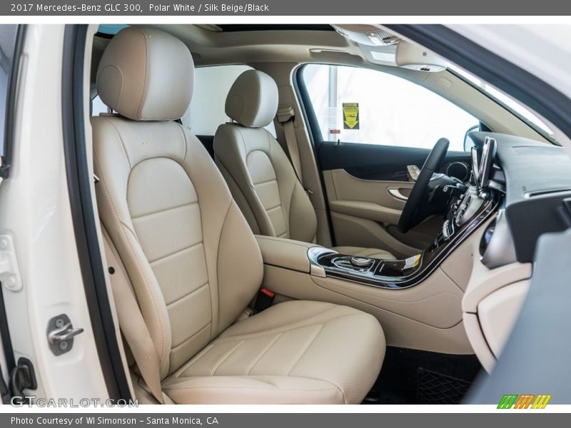 Polar White / Silk Beige/Black 2017 Mercedes-Benz GLC 300
